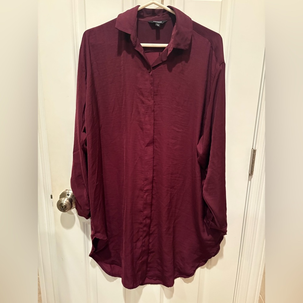 Express long tunic top XS